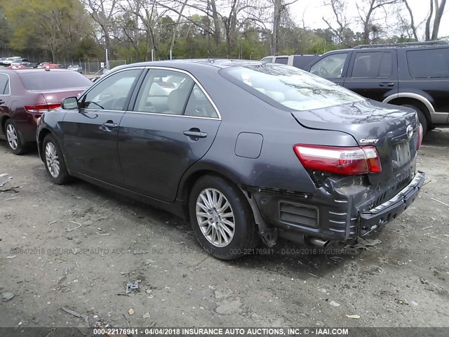 4T1BK46K07U549957 - 2007 TOYOTA CAMRY NEW GENERAT LE/XLE/SE GRAY photo 3