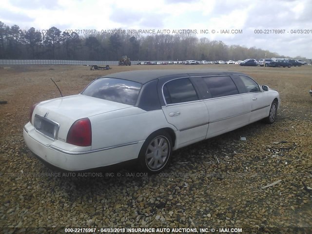 1L1FM81W44Y660109 - 2004 LINCOLN TOWN CAR EXECUTIVE/SIGNATURE Beyaz fotoğraf 4