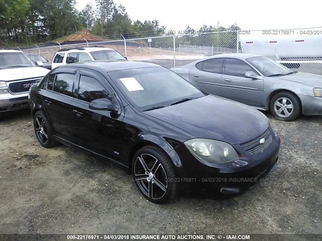 1G1AM58B877374507 - 2007 CHEVROLET COBALT SS BLACK photo 1