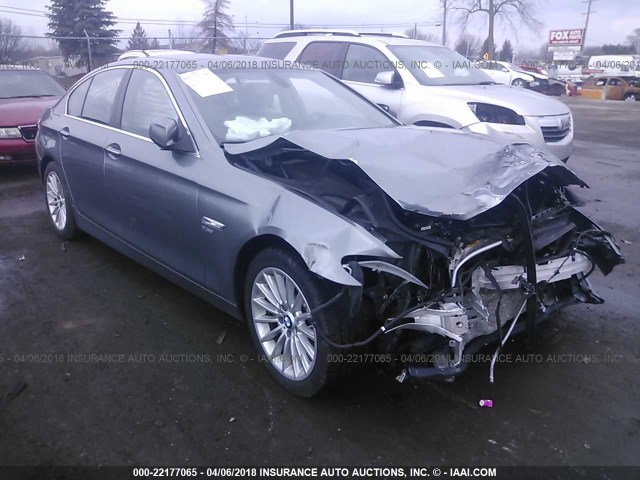 WBAFU7C51CDU61488 - 2012 BMW 535 XI Gri fotoğraf 1