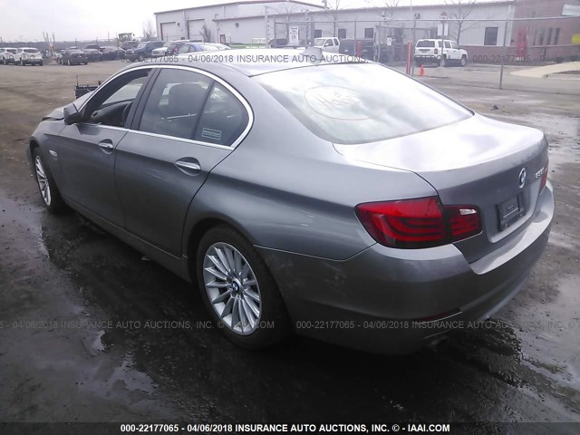 WBAFU7C51CDU61488 - 2012 BMW 535 XI Gri fotoğraf 3