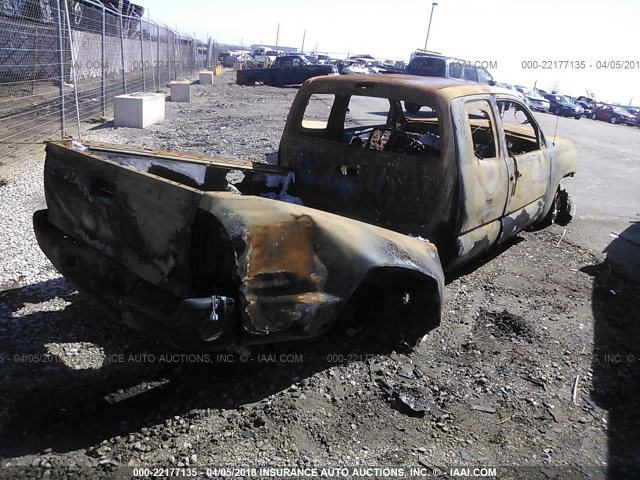 5TETX22N65Z044055 - 2005 TOYOTA TACOMA ACCESS CAB BROWN photo 4