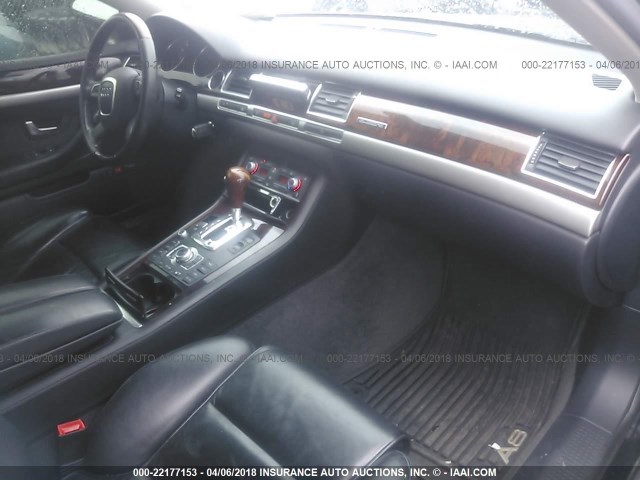 WAUMV44EX7N018709 - 2007 AUDI A8 L QUATTRO BLACK photo 5