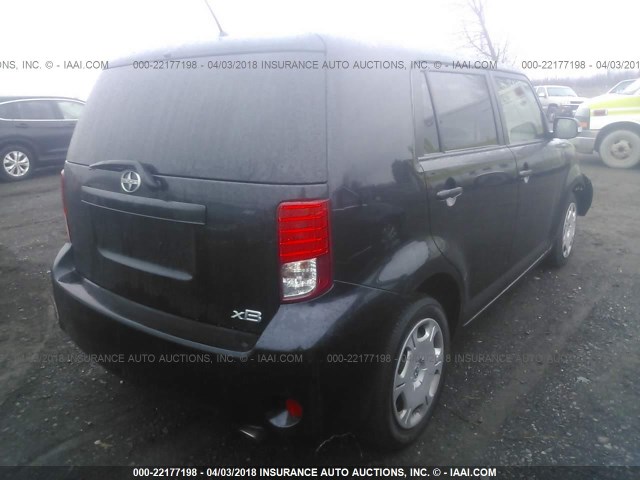 JTLZE4FE3CJ026744 - 2012 TOYOTA SCION XB შავი ფოტო 4