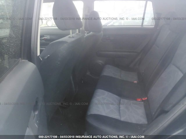 JTLZE4FE3CJ026744 - 2012 TOYOTA SCION XB შავი ფოტო 8