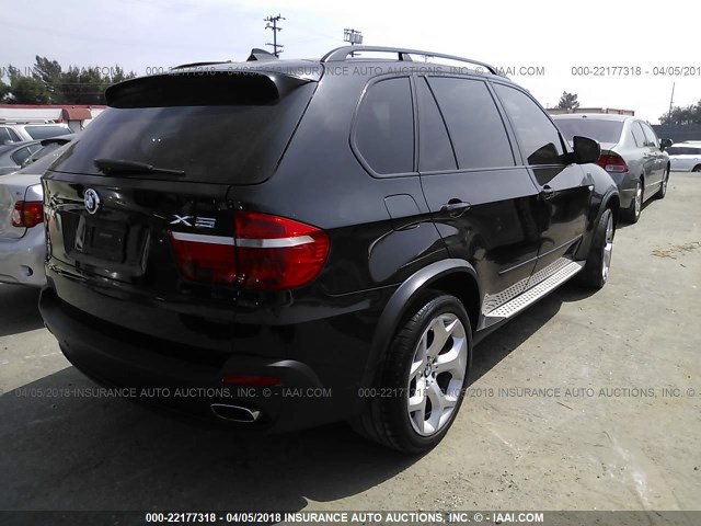 5UXFE83519L171691 - 2009 BMW X5 XDRIVE48I Siyah fotoğraf 4