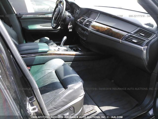 5UXFE83519L171691 - 2009 BMW X5 XDRIVE48I Siyah fotoğraf 5