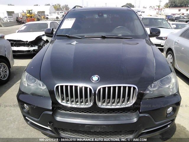 5UXFE83519L171691 - 2009 BMW X5 XDRIVE48I Siyah fotoğraf 6