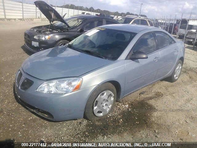 1G2ZF58BX74149953 - 2007 PONTIAC G6 VALUE LEADER/BASE BLUE photo 2