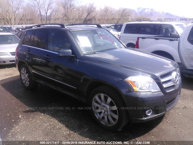 WDCGG8HB9BF677850 - 2011 MERCEDES-BENZ GLK 350 4MATIC GRAY photo 1