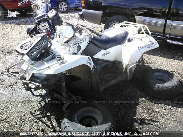 5SAAM45P197102405 - 2009 SUZUKI LT-A500 XP WHITE photo 2