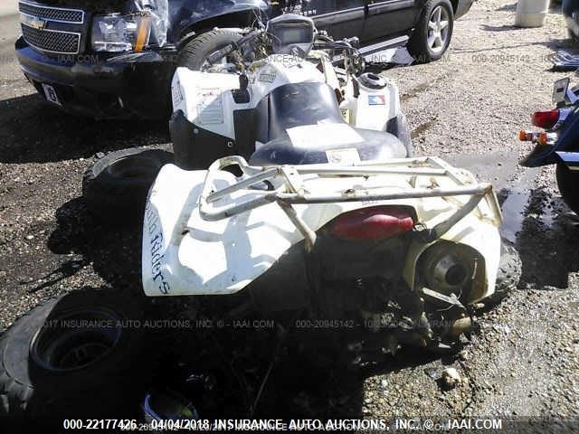 5SAAM45P197102405 - 2009 SUZUKI LT-A500 XP WHITE photo 6