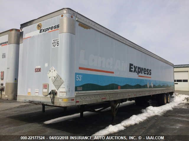 1GRAA0626YB086110 - 2000 GREAT DANE TRAILERS TRAILER  WHITE photo 2