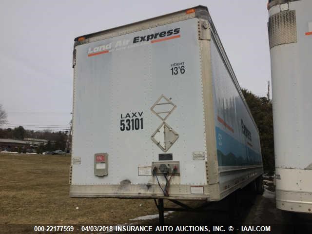 1GRAA06243D403945 - 2003 GREAT DANE TRAILERS TRAILER  WHITE photo 2