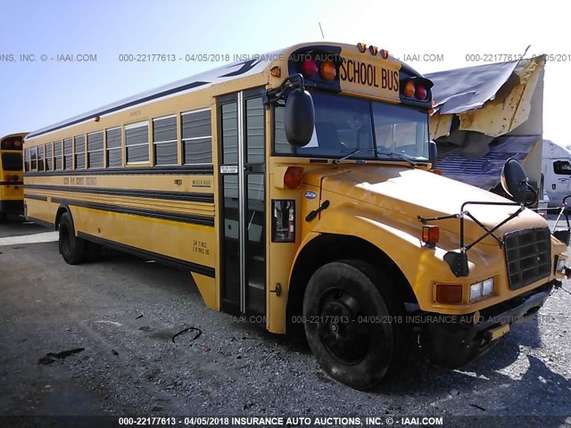 1BAKGCKH17F239289 - 2007 BLUE BIRD SCHOOL BUS / TRAN  YELLOW photo 1