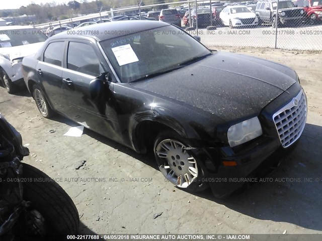 2C3LA43RX6H138066 - 2006 CHRYSLER 300 BLACK photo 1