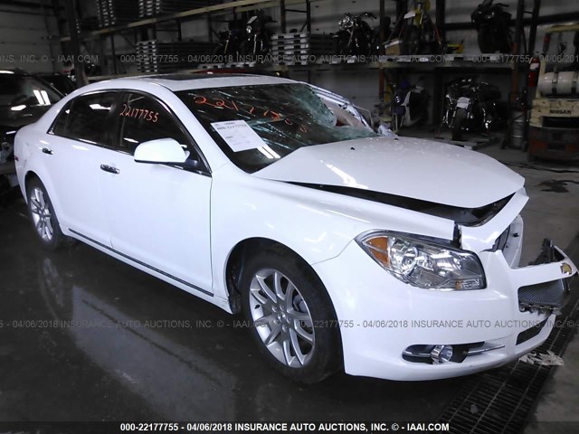 1G1ZG5E75CF255193 - 2012 CHEVROLET MALIBU LTZ 白色 照片 1