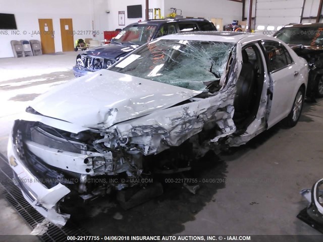 1G1ZG5E75CF255193 - 2012 CHEVROLET MALIBU LTZ 白色 照片 2