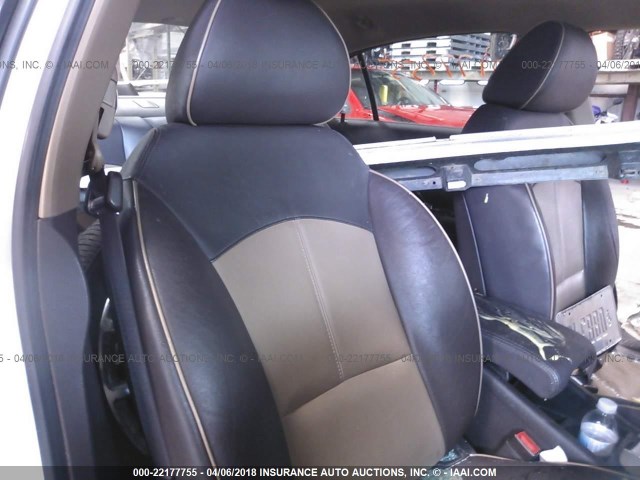 1G1ZG5E75CF255193 - 2012 CHEVROLET MALIBU LTZ 白色 照片 8