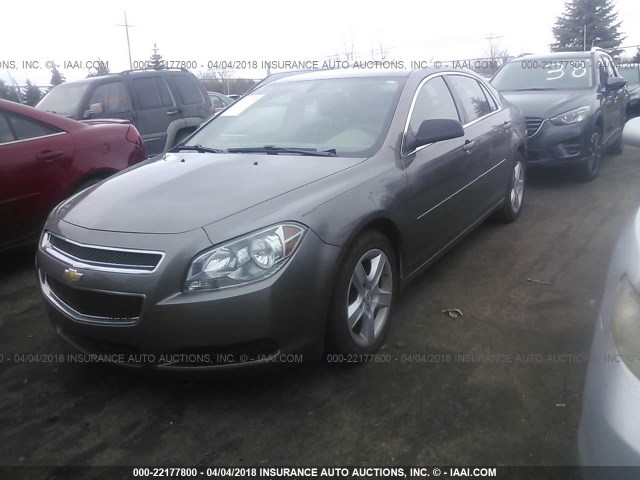 1G1ZB5E01CF203030 - 2012 CHEVROLET MALIBU LS 棕色 照片 2