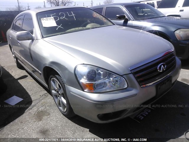 JNKBF01A05M100788 - 2005 INFINITI Q45 SILVER photo 1