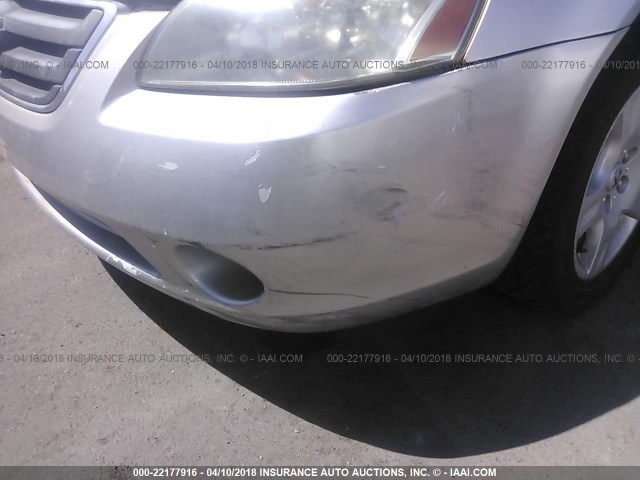 1N4AL11DX2C255622 - 2002 NISSAN ALTIMA S/SL GRAY photo 6