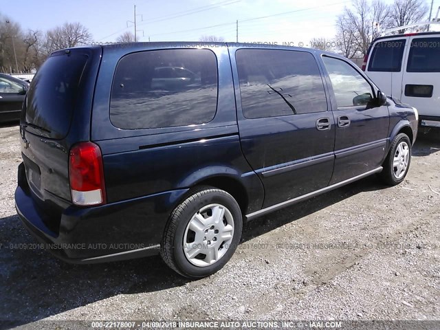 1GNDV23LX6D209081 - 2006 CHEVROLET UPLANDER LS BLUE photo 4