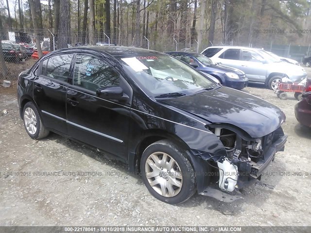 3N1AB6APXAL634890 - 2010 NISSAN SENTRA 2.0/2.0S/SR/2.0SL BLACK photo 1