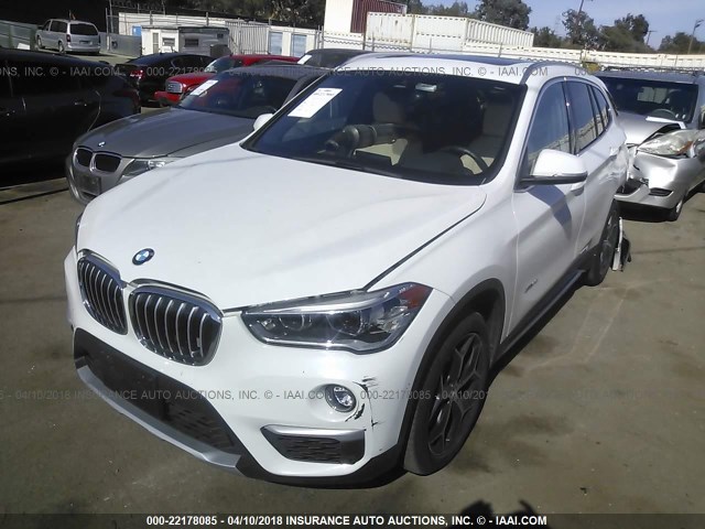 WBXHT3Z3XH4A55042 - 2017 BMW X1 XDRIVE28I WHITE photo 2