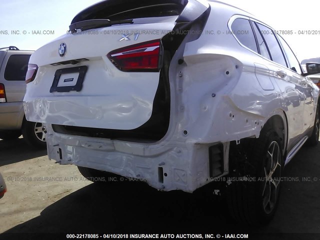 WBXHT3Z3XH4A55042 - 2017 BMW X1 XDRIVE28I WHITE photo 6