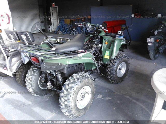 JKAVFDD109B511010 - 2009 KAWASAKI KVF750 E GREEN photo 4