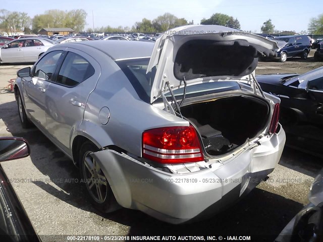 1B3CC5FB8AN227095 - 2010 DODGE AVENGER R/T SILVER photo 3