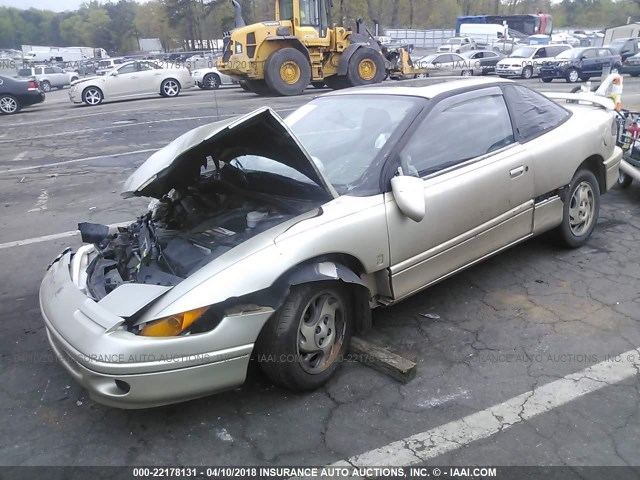 1G8ZH1273TZ372829 - 1996 SATURN SC2 GOLD photo 2