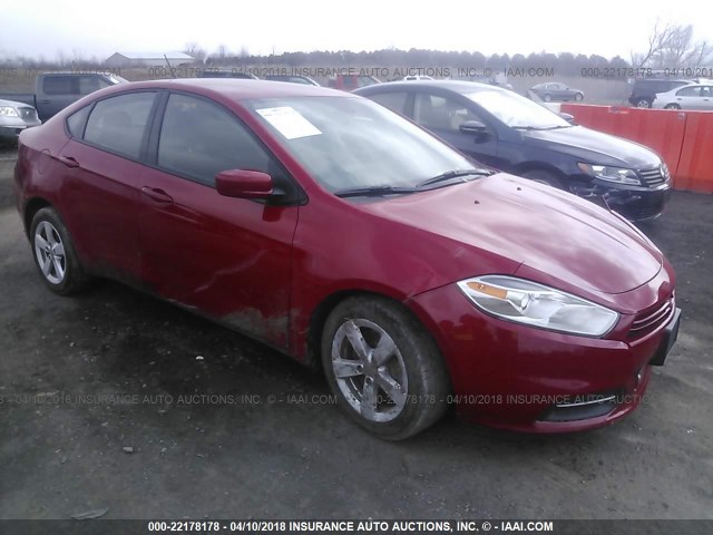 1C3CDFFA9GD802185 - 2016 DODGE DART SXT SPORT RED photo 1