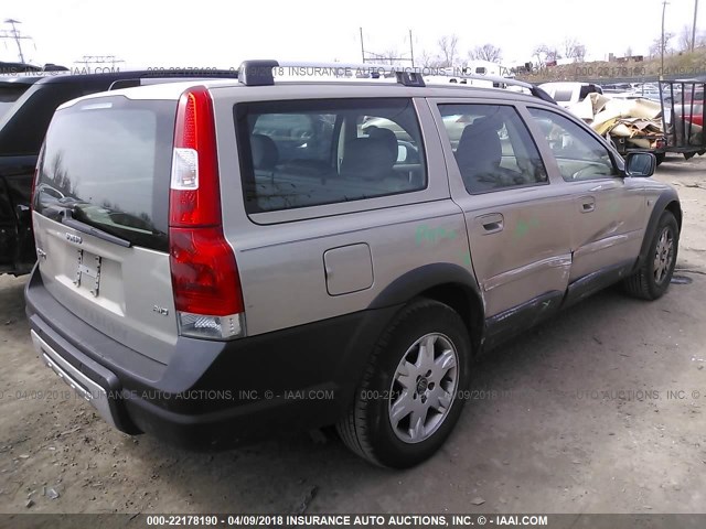 YV1SZ592851186348 - 2005 VOLVO XC70 TAN photo 4