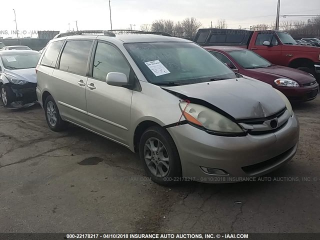 5TDBA22C16S068175 - 2006 TOYOTA SIENNA XLE/XLE LIMITED TAN photo 1