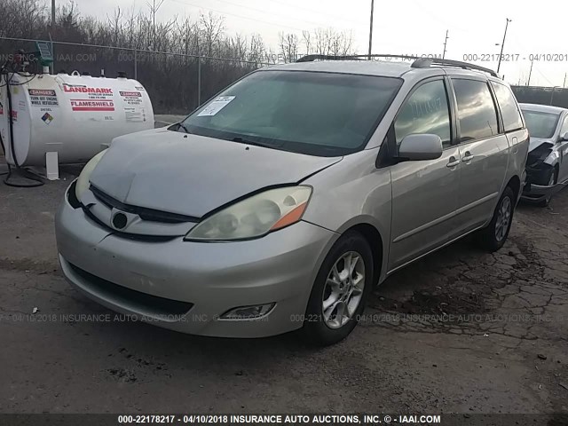 5TDBA22C16S068175 - 2006 TOYOTA SIENNA XLE/XLE LIMITED TAN photo 2