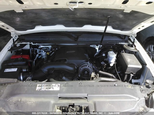 1GYFK63847R326621 - 2007 CADILLAC ESCALADE LUXURY თეთრი ფოტო 10