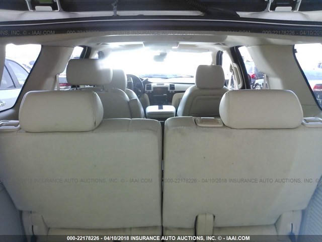 1GYFK63847R326621 - 2007 CADILLAC ESCALADE LUXURY WHITE photo 8