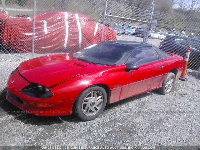 2G1FP22P4S2190004 - 1995 CHEVROLET CAMARO Z28 RED photo 2