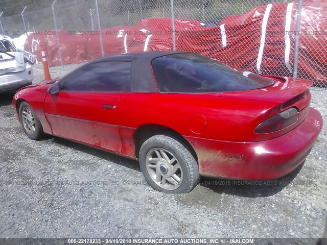 2G1FP22P4S2190004 - 1995 CHEVROLET CAMARO Z28 RED photo 3