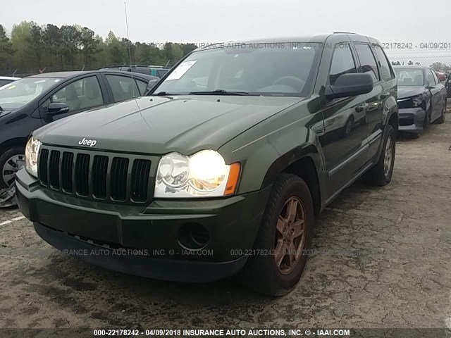 1J8GR48K67C614280 - 2007 JEEP GRAND CHEROKEE LAREDO/COLUMBIA/FREEDOM 绿色 照片 2