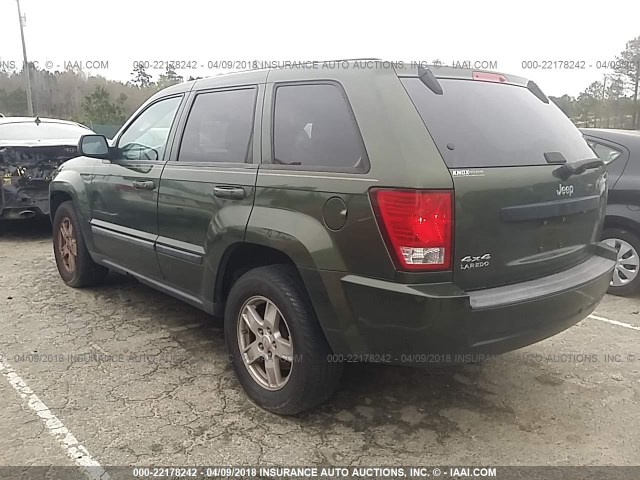 1J8GR48K67C614280 - 2007 JEEP GRAND CHEROKEE LAREDO/COLUMBIA/FREEDOM 绿色 照片 3