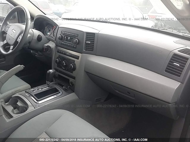 1J8GR48K67C614280 - 2007 JEEP GRAND CHEROKEE LAREDO/COLUMBIA/FREEDOM 绿色 照片 5