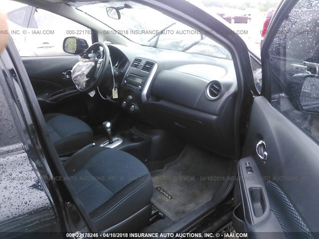 3N1CE2CPXEL368895 - 2014 NISSAN VERSA NOTE S/S PLUS/SV/SL BLACK photo 5