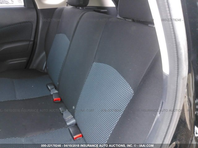 3N1CE2CPXEL368895 - 2014 NISSAN VERSA NOTE S/S PLUS/SV/SL BLACK photo 8