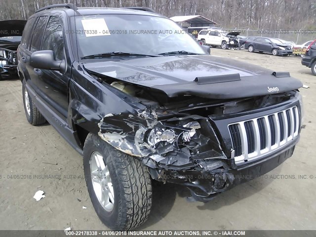 1J4GW48SX4C145393 - 2004 JEEP GRAND CHEROKEE LAREDO/COLUMBIA/FREEDOM 黑色 照片 6