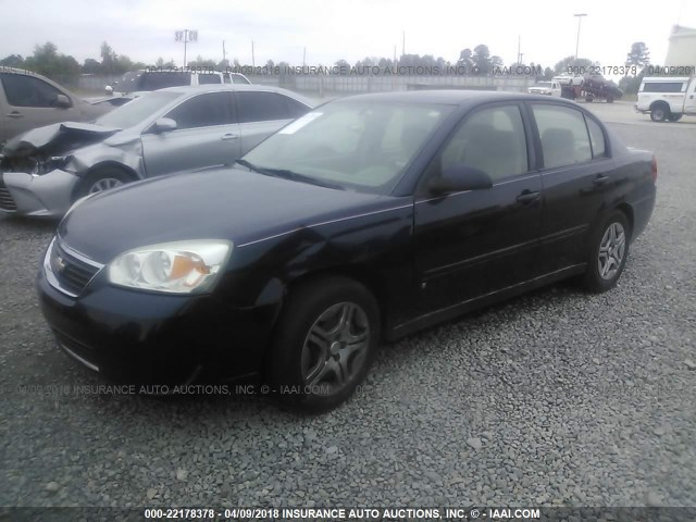 1G1ZS58N27F226944 - 2007 CHEVROLET MALIBU LS 海军蓝 照片 2