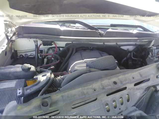 1GC2KVCG9BZ350251 - 2011 CHEVROLET SILVERADO K2500 HEAVY DUTY WHITE photo 10