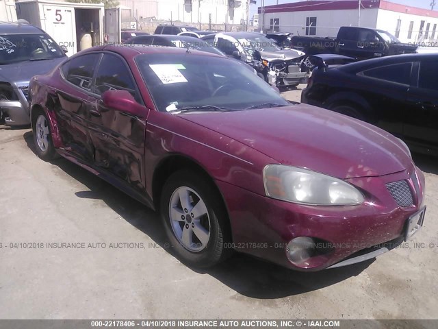 2G2WS522551211386 - 2005 PONTIAC GRAND PRIX GT MAROON photo 1